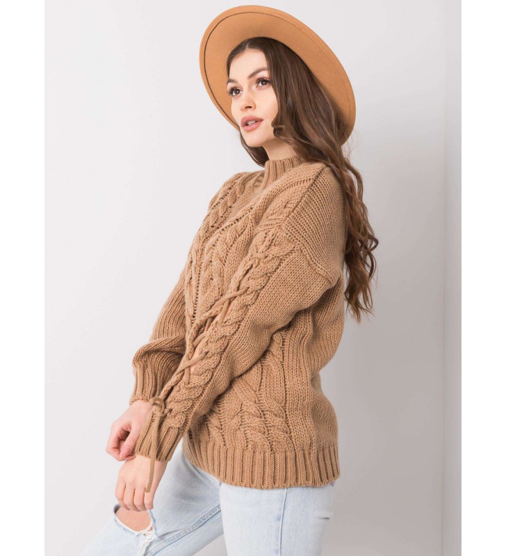 Sweter-CA-SW-3733.74-camelowy