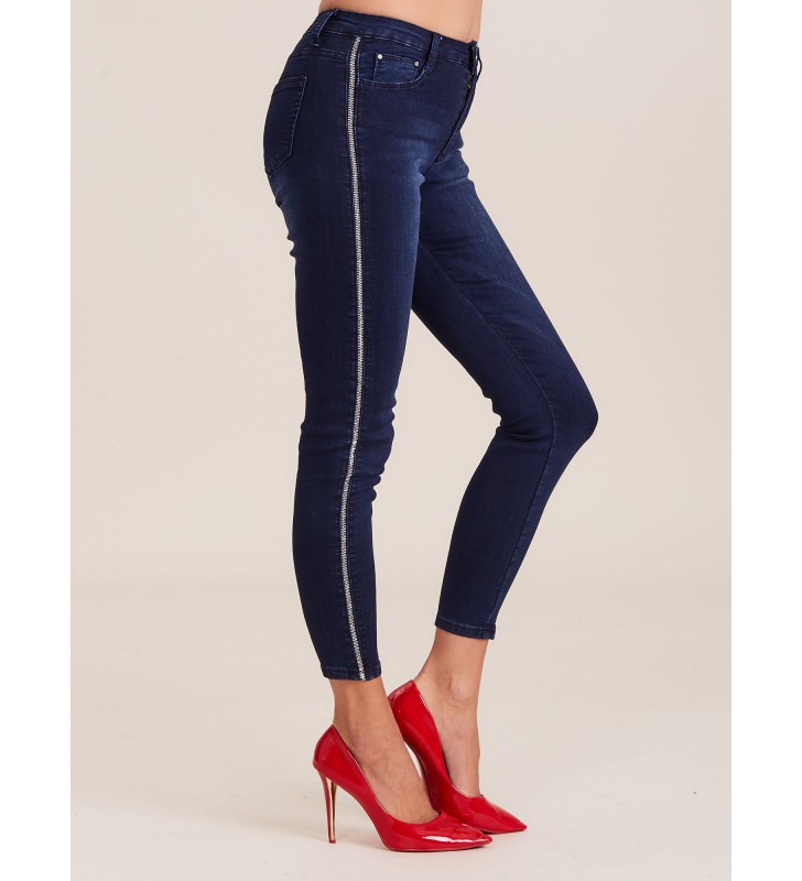 Spodnie jeans-JMP-SP-BF8952.59-ciemny niebieski