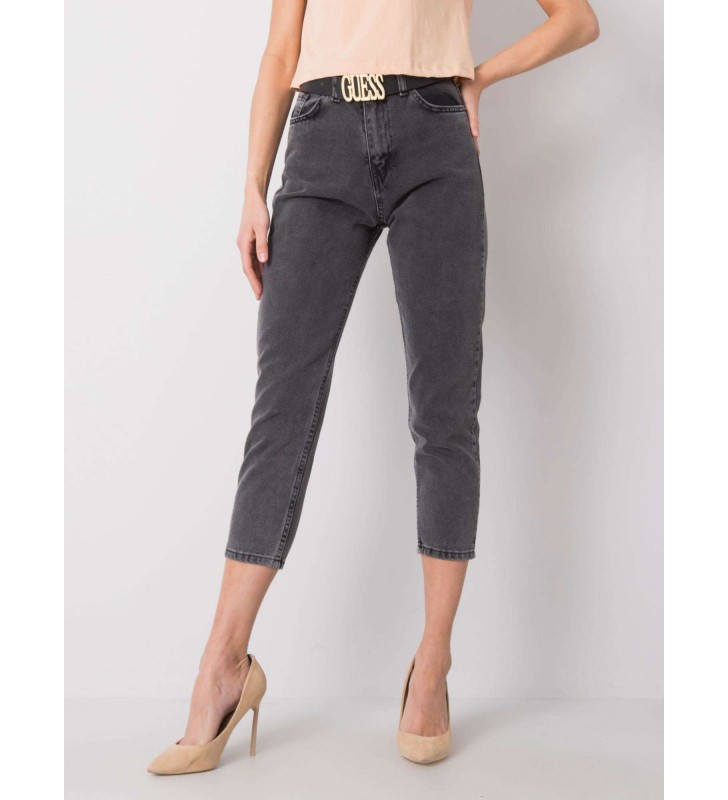 Spodnie jeans-320-SP-2764.08P-ciemny szary