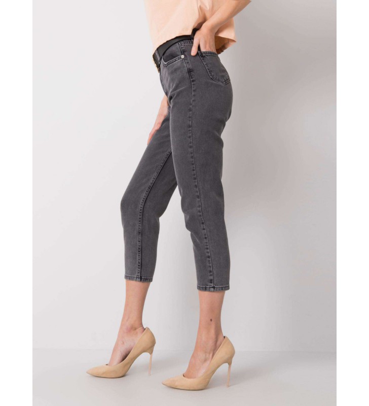 Spodnie jeans-320-SP-2764.08P-ciemny szary