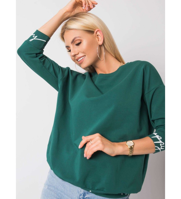 Bluza-RV-BL-5978.06P-ciemny zielony