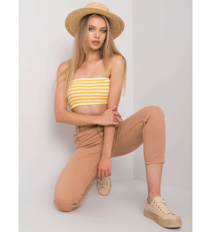 Spodnie jeans 336-SP-2141.32P camelowy