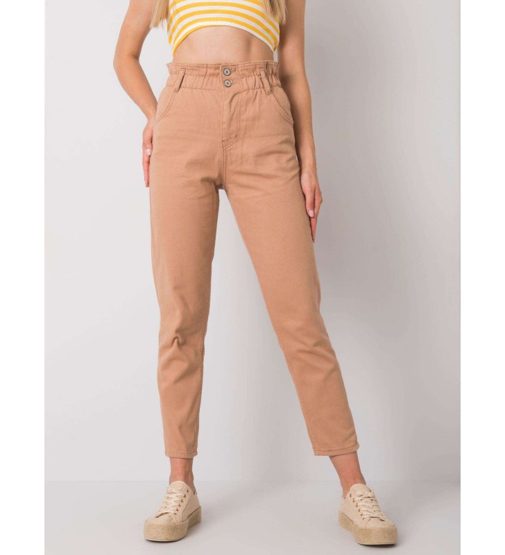 Spodnie jeans 336-SP-2141.32P camelowy