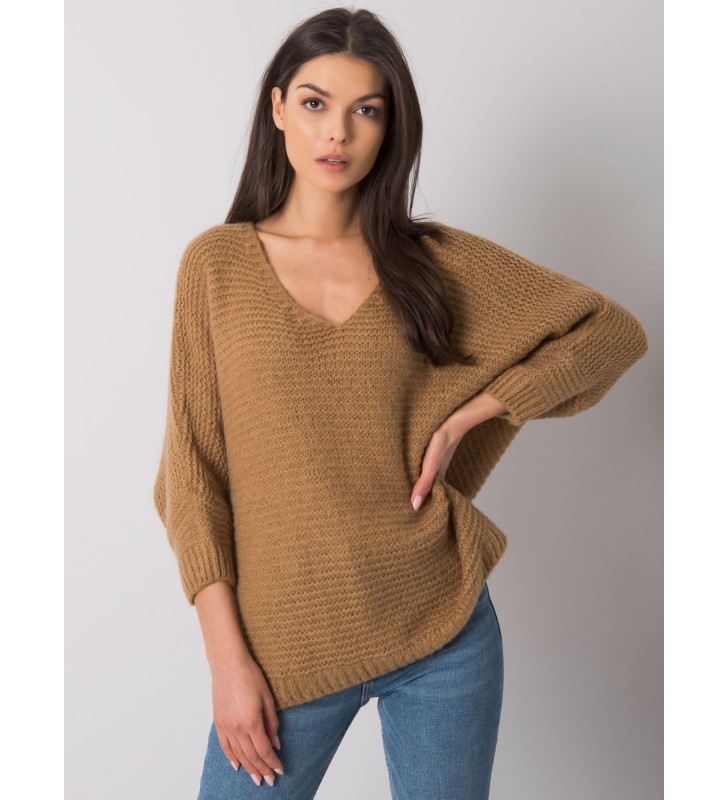 Sweter TW-SW-BI-J1001.06 camelowy