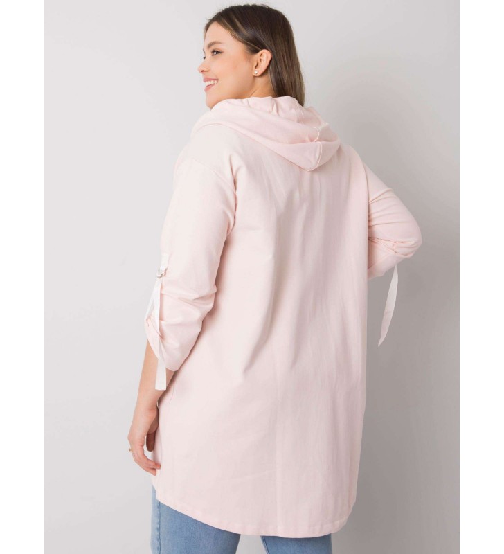 Bluza RV-BL-6795.84 jasny różowy