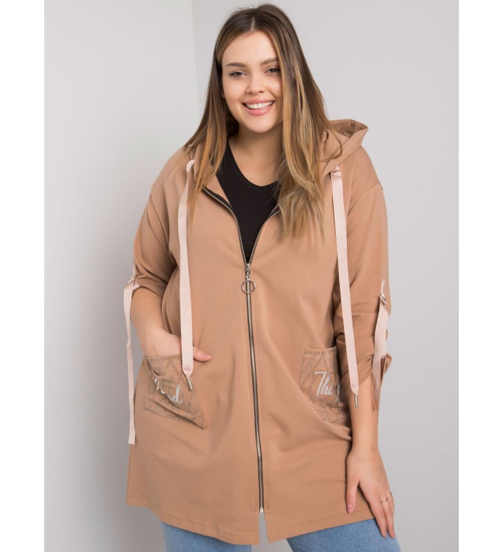 Bluza RV-BL-6795.84 camelowy