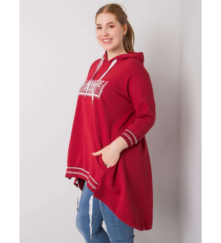 Bluza RV-BL-6849.63P bordowy