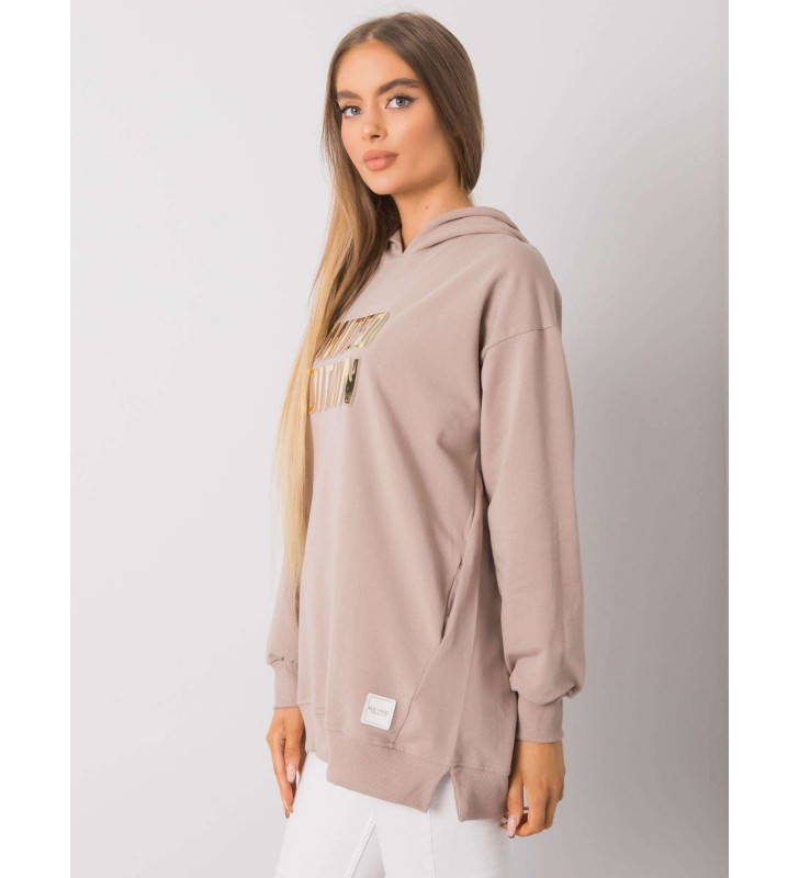 Bluza RV-BL-7211.24P ciemny bezowy