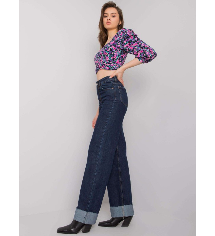 Spodnie jeans MR-SP-1325.46P ciemny niebieski