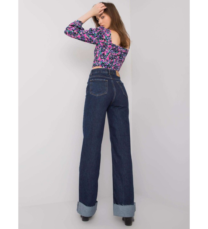 Spodnie jeans MR-SP-1325.46P ciemny niebieski