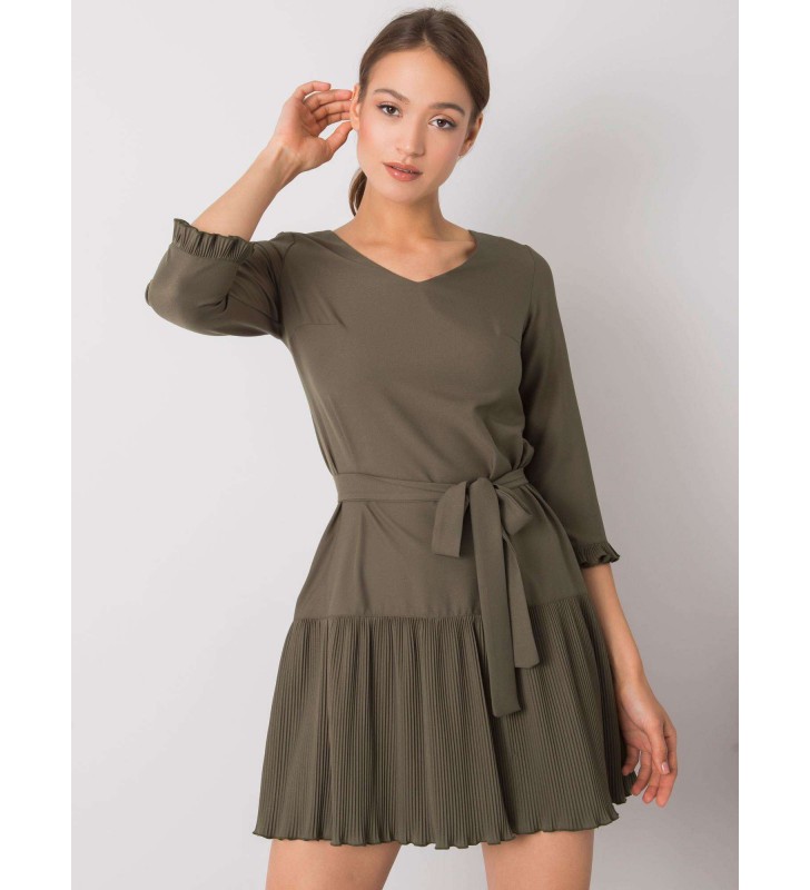 Sukienka LK-SK-507733.80P khaki