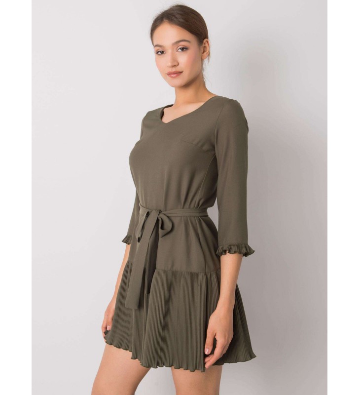 Sukienka LK-SK-507733.80P khaki