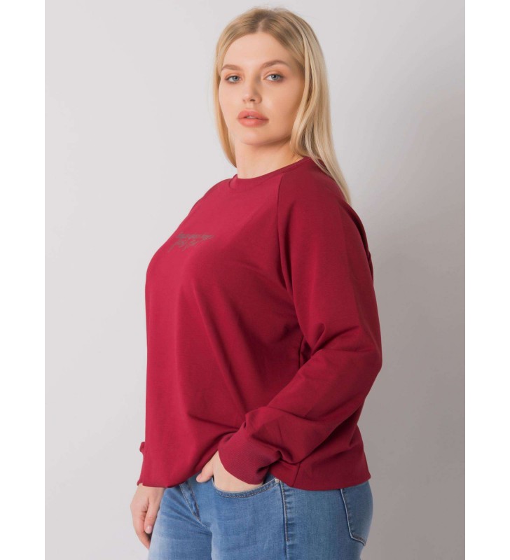 Bluza RV-BL-7162.12P bordowy