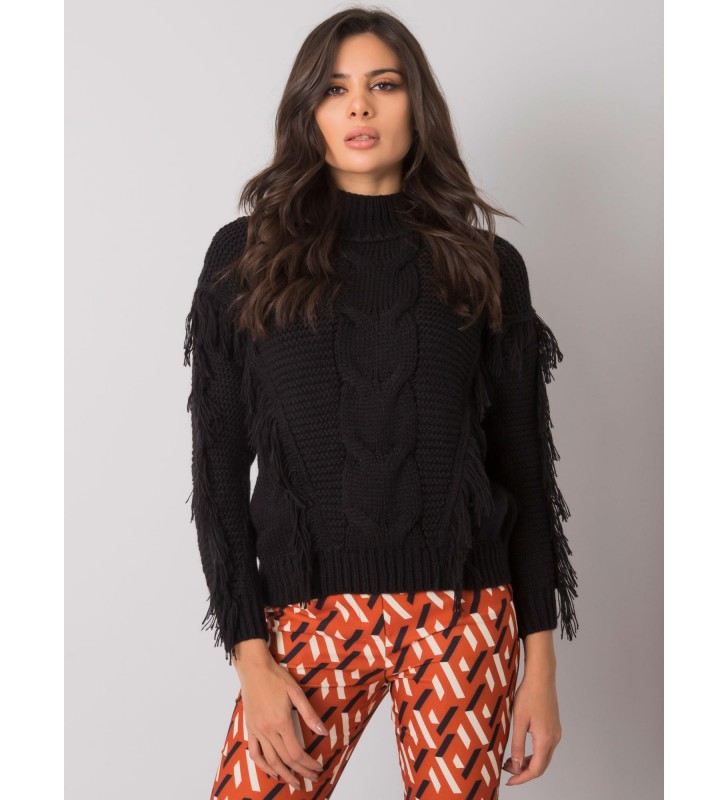 Sweter CA-SW-3744.08 czarny