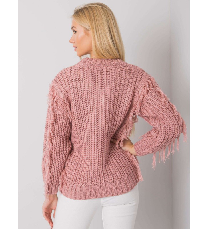 Sweter CA-SW-3746.06 ciemny różowy