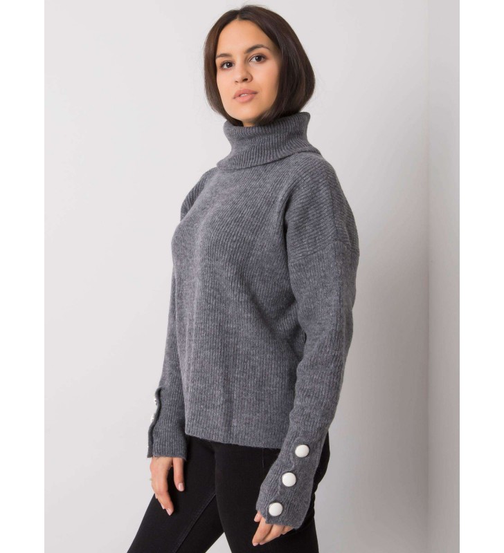 Sweter LC-SW-15-2.01 ciemny szary