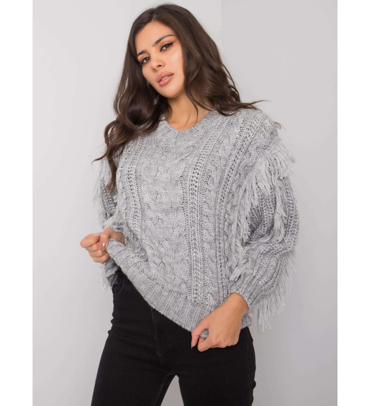 Sweter CA-SW-3746.06 szary