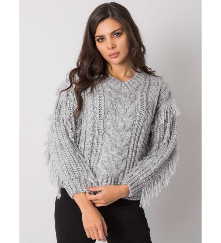 Sweter CA-SW-3746.06 szary