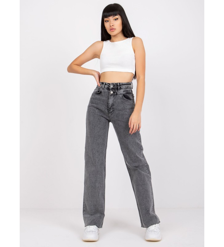 Spodnie jeans MR-SP-358.58P ciemny szary