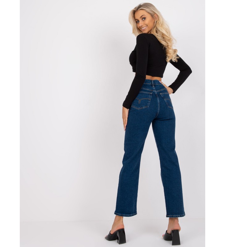 Spodnie jeans RO-SP-2402.10 ciemny niebieski