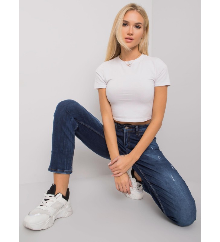 Spodnie jeans MT-SP-1210.39P ciemny niebieski