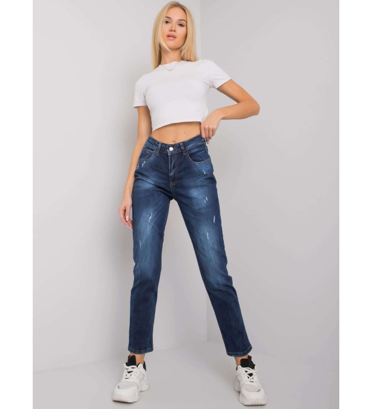 Spodnie jeans MT-SP-1210.39P ciemny niebieski