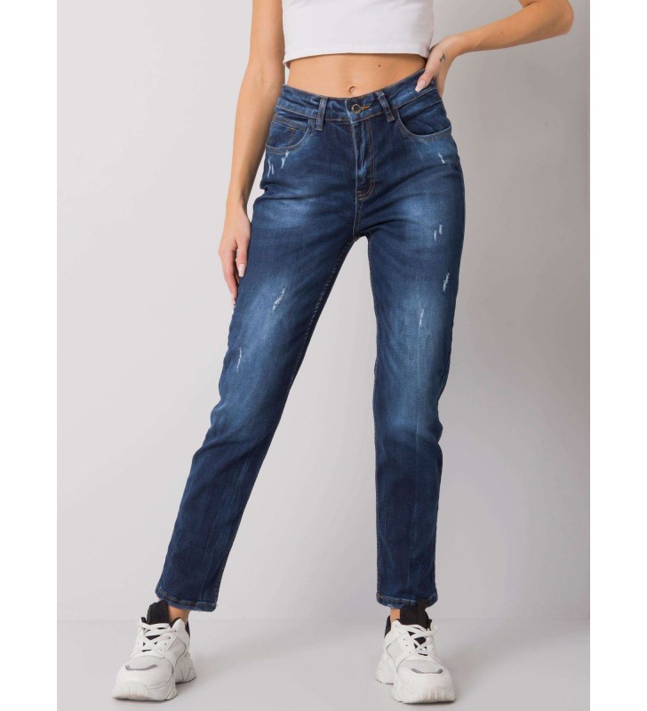 Spodnie jeans MT-SP-1210.39P ciemny niebieski