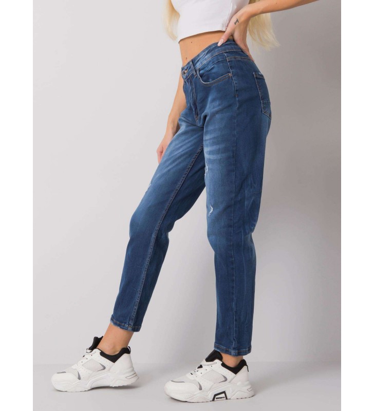 Spodnie jeans MT-SP-1210-1.62P ciemny niebieski