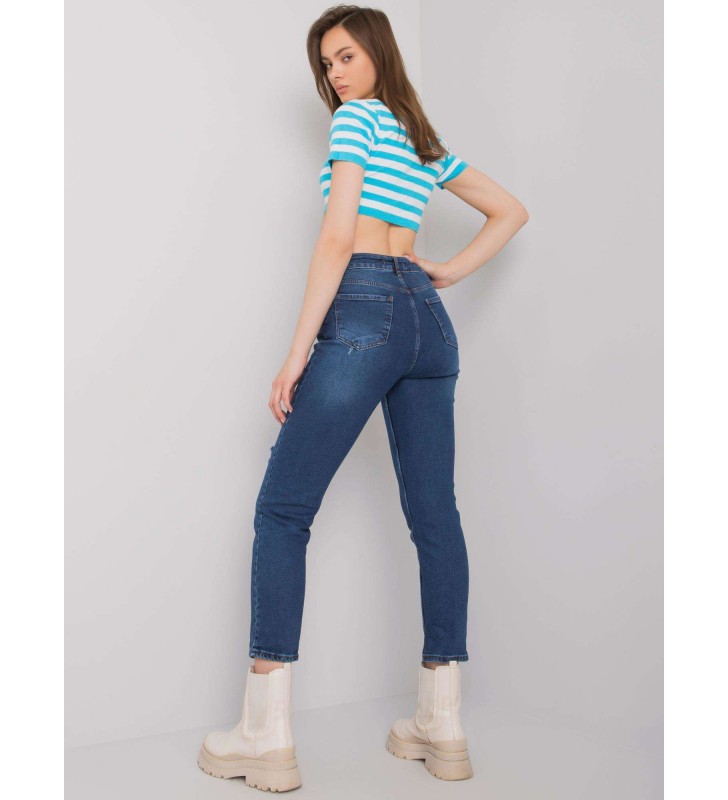 Spodnie jeans MR-SP-5338.17 ciemny niebieski