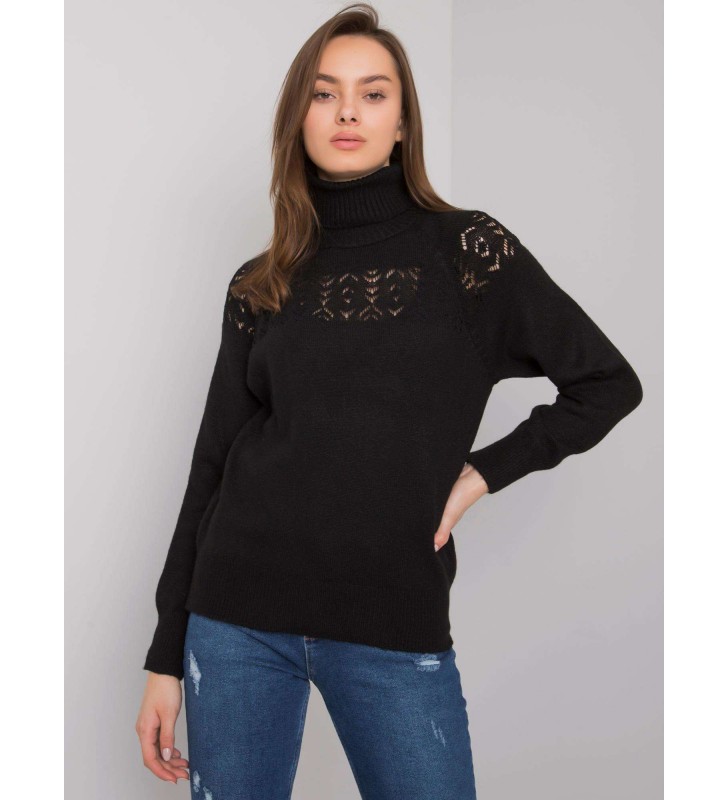 Sweter ASM-SW-7406.97P czarny