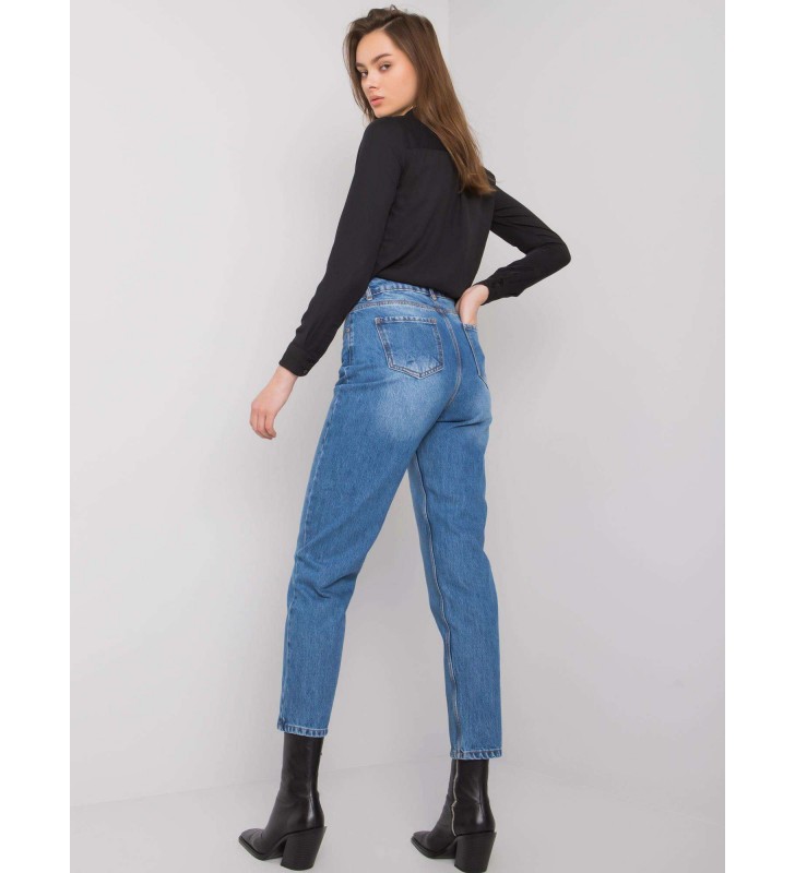 Spodnie jeans MR-SP-5104-2.21 niebieski