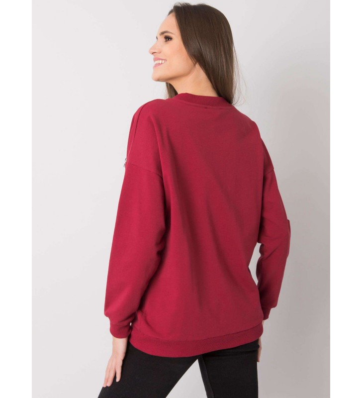 Bluza RV-BL-7370.78P bordowy