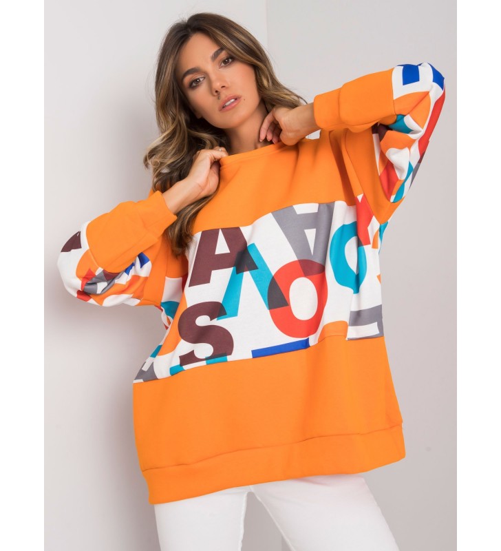 Bluza bez kaptura EM-BL-627.91 pomarańczowy