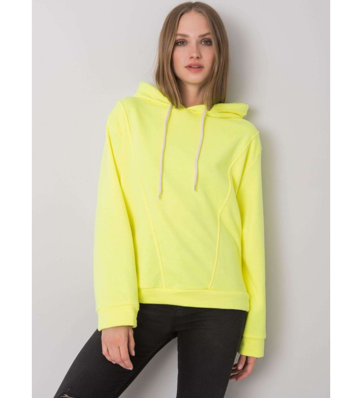 Bluza z kapturem EM-BL-ES-21-525.10 fluo żółty