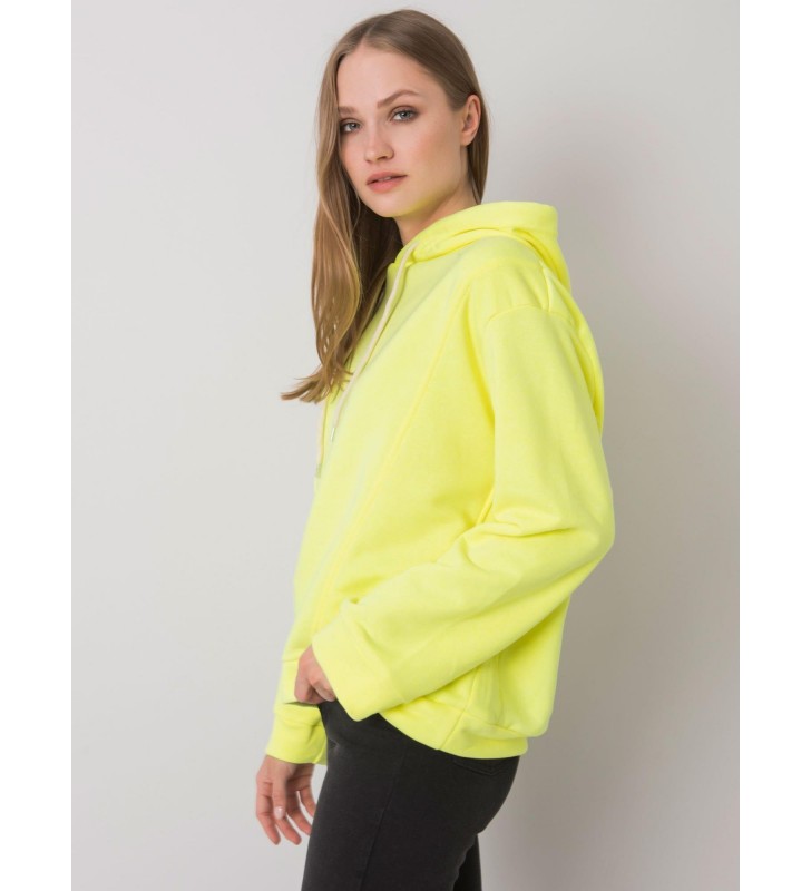 Bluza z kapturem EM-BL-ES-21-525.10 fluo żółty