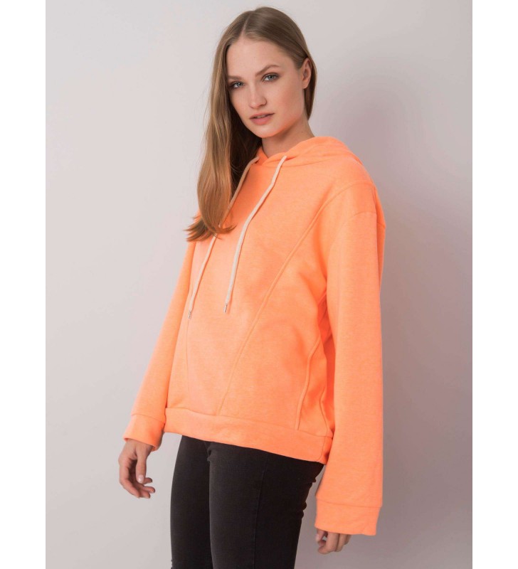 Bluza z kapturem EM-BL-ES-21-525.10 fluo pomarańczowy