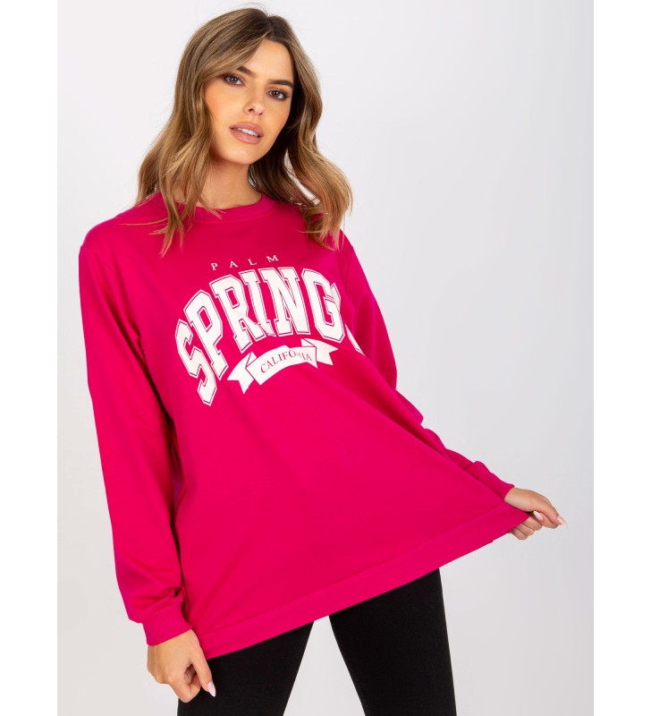 Bluza bez kaptura FA-BL-7823.24P fuksjowy