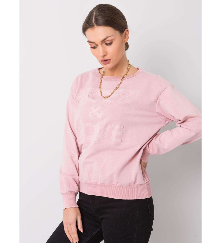 Bluza bez kaptura EM-BL-7639.55 jasny różowy