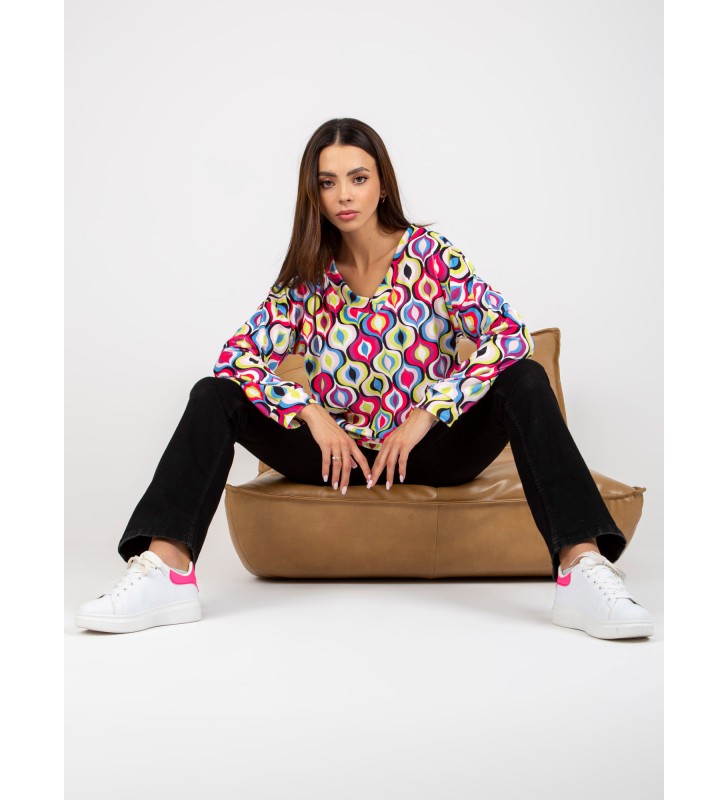 Bluza bez kaptura RV-BL-8186.14X różowy