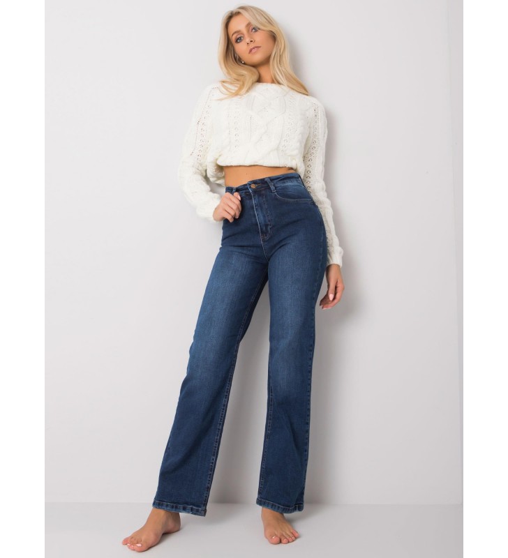 Spodnie jeans jeansowe MR-SP-351.72P granatowy