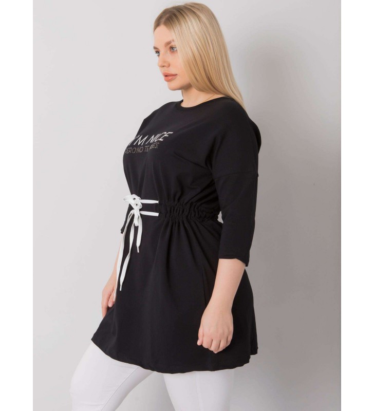 Tunika tunika plus size RV-TU-7033.84P czarny