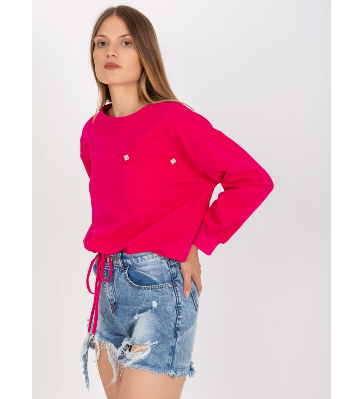 Bluza bez kaptura RV-BL-8066.32P fuksjowy