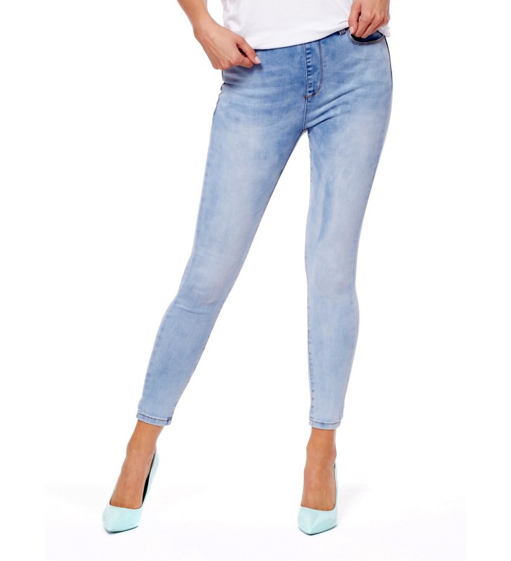 Spodnie jeans jeansowe JMP-SP-F2031.28 jasny niebieski