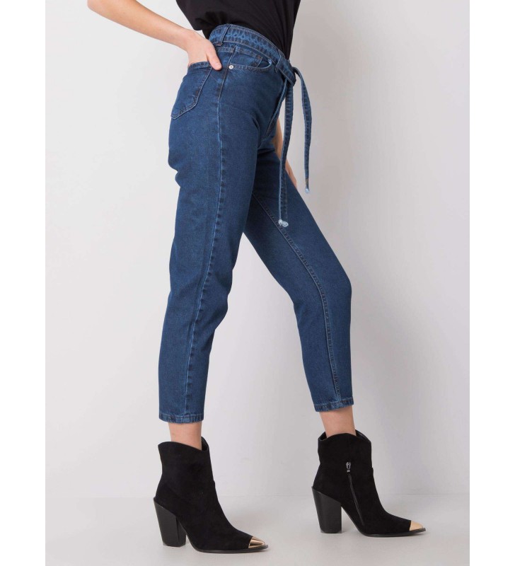 Spodnie jeans jeansowe 320-SP-2902.09P ciemny niebieski