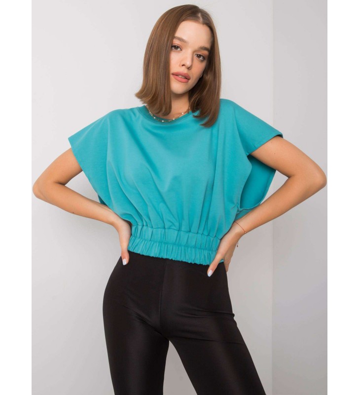 Bluza bez kaptura FA-BL-7111.66P turkusowy