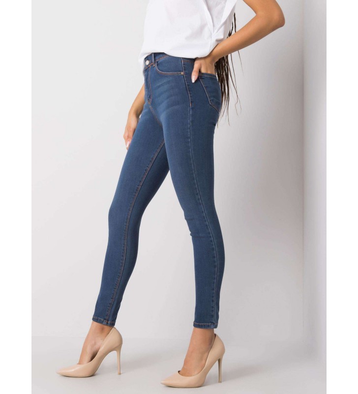 Spodnie jeans jeansowe 319-SP-742.48 ciemny niebieski