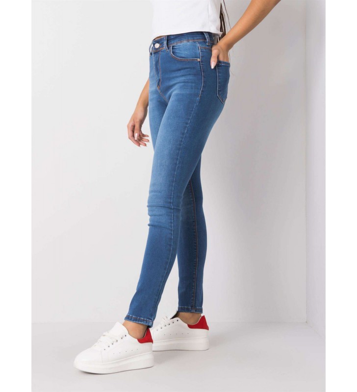 Spodnie jeans jeansowe 319-SP-743.44 ciemny niebieski