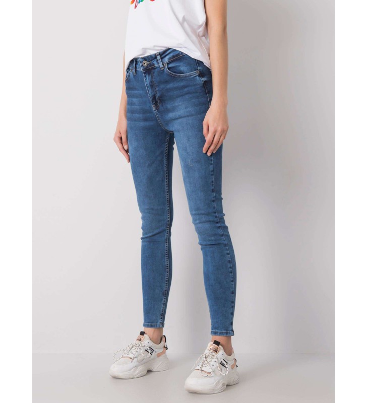 Spodnie jeans jeansowe 334-SP-201.61P ciemny niebieski