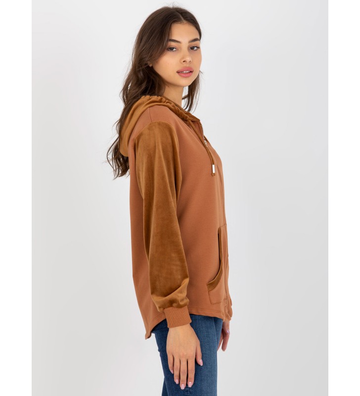 Bluza rozpinana FA-BL-8066.79 jasny brązowy