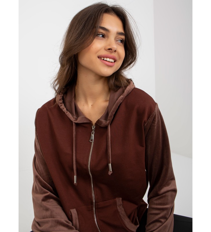 Bluza rozpinana FA-BL-8066.79 brązowy